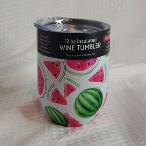Insulated Watermelon Wine Tumbler